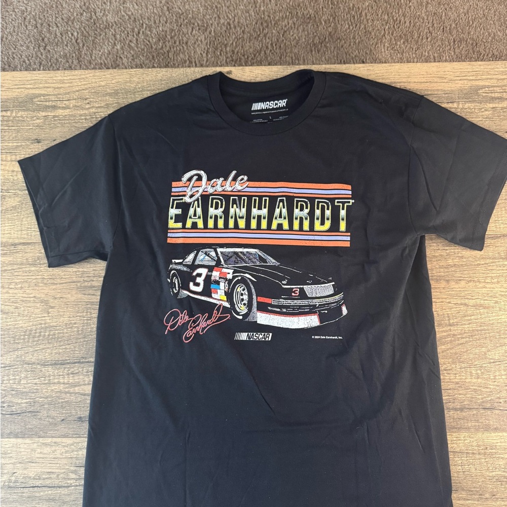 Nascar Black Short Sleeve Racing Tee